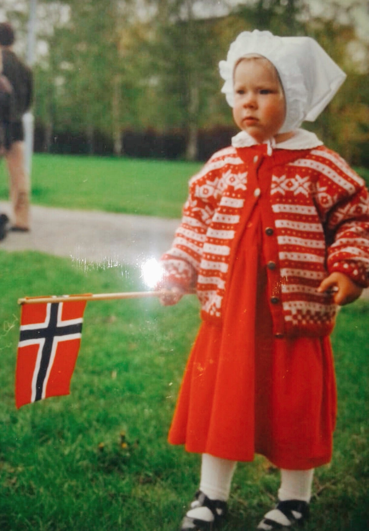 Mini me in a Fana jacket 1997