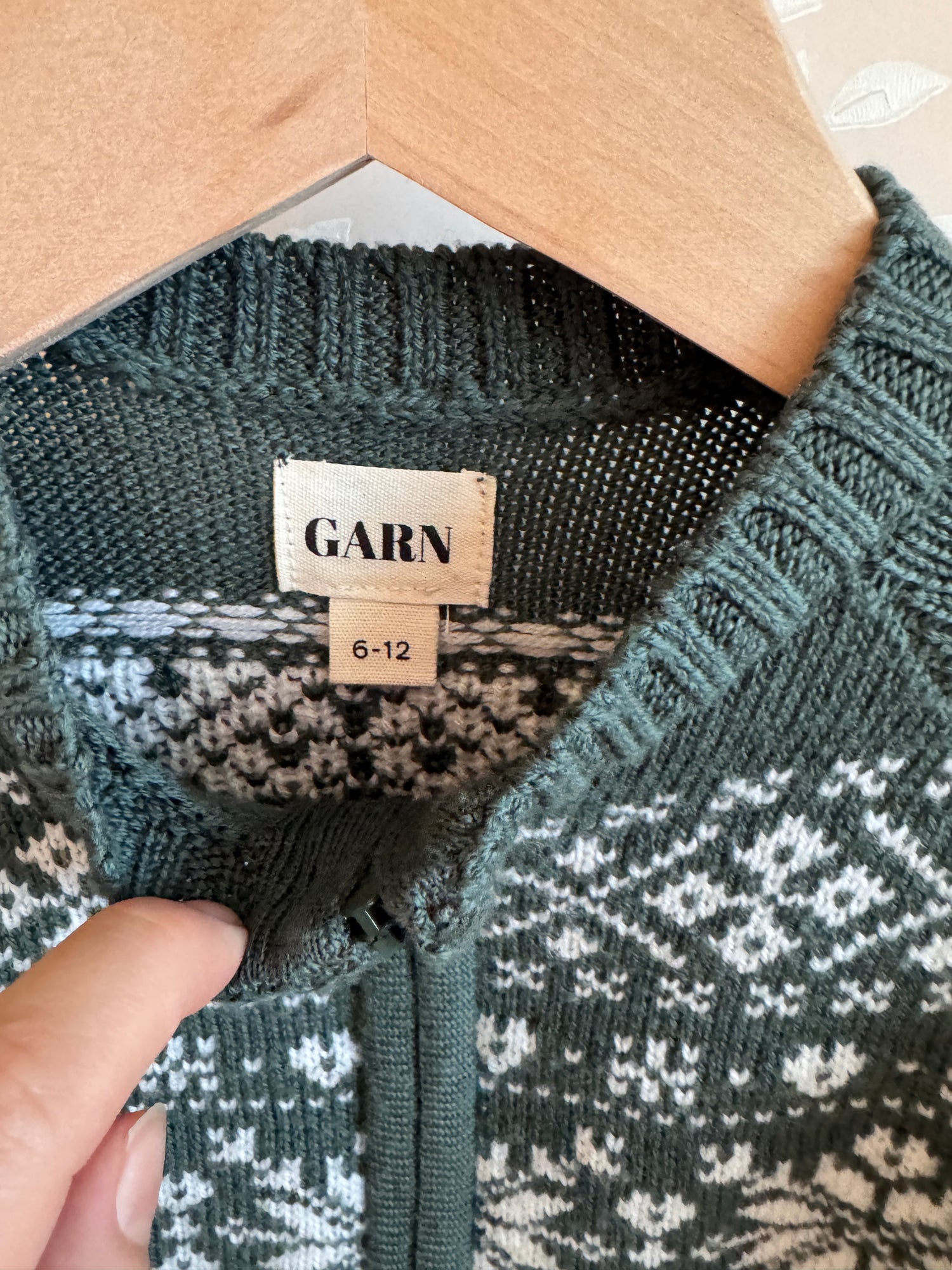 Hunter green suit 6-12 (FINAL SALE)