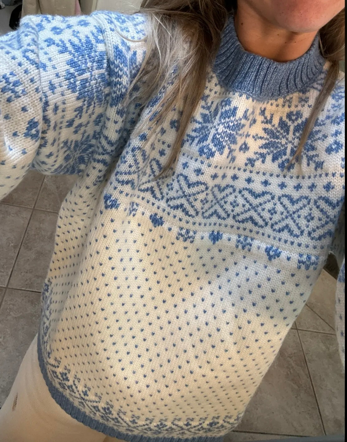 Erik snowflake sweater