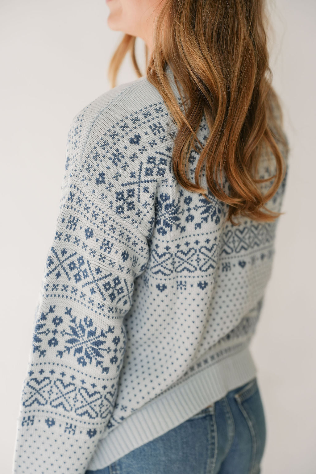 Snowflake Cardigan Frost