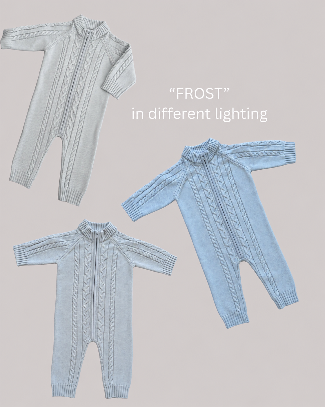 Cable Knit Merino Wool Suit