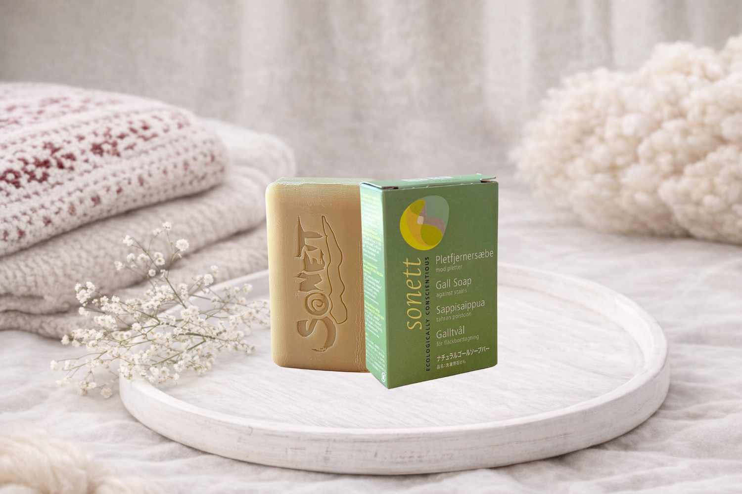 Gall Soap against stains